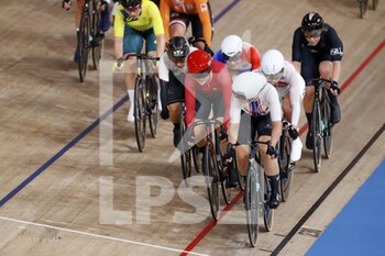 08/08/2021 - VALENTE Jennifer (USA) Gold Medal during the Olympic Games Tokyo 2020, Cycling Track Women's Omnium Point Race on August 8, 2021 at Izu Velodrome in Izu, Japan - Photo Photo Kishimoto / DPPI - OLYMPIC GAMES TOKYO 2020, AUGUST 08, 2021 - OLIMPIADI TOKYO 2020 - GIOCHI OLIMPICI