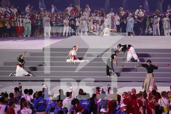 08/08/2021 - Illustration during the Olympic Games Tokyo 2020, Closing Ceremony on August 8, 2021 at Olympic Stadium in Tokyo, Japan - Photo Yuya Nagase / Photo Kishimoto / DPPI - OLYMPIC GAMES TOKYO 2020, AUGUST 08, 2021 - OLIMPIADI TOKYO 2020 - GIOCHI OLIMPICI