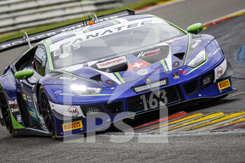 2021-07-28 - 163 Altoe Giacomo (ita), Perera Franck (fra), Costa Albert (spa), Emil Frey Racing, Lamborghini Huracan GT3 Evo, action during the TotalEnergies 24 hours of Spa, 6th round of the 2021 Fanatec GT World Challenge Europe Powered by AWS, from July 28 to August 1, 2021 on the Circuit de Spa-Francorchamps, in Stavelot, Belgium - Photo François Flamand / DPPI - TOTALENERGIES 24 HOURS OF SPA - ENDURANCE - MOTORS