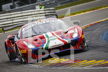 2021-07-28 - 52 Calado James (gbr), Bontempelli Lorenzo (swi), Machiels Louis (bel), Bertolini Andrea (ita), AF Corse, Ferrari 488 GT3, action during the TotalEnergies 24 hours of Spa, 6th round of the 2021 Fanatec GT World Challenge Europe Powered by AWS, from July 28 to August 1, 2021 on the Circuit de Spa-Francorchamps, in Stavelot, Belgium - Photo François Flamand / DPPI - TOTALENERGIES 24 HOURS OF SPA - ENDURANCE - MOTORS