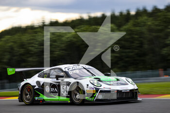 2021-07-30 - 54 Cairoli Matteo (ita), Bachler Klaus (ger), Englehart Christian (ger), Dinamic Motorsport, Porsche 911 GT3-R (911.II), action during the TotalEnergies 24 hours of Spa, 6th round of the 2021 Fanatec GT World Challenge Europe Powered by AWS, from July 28 to August 1, 2021 on the Circuit de Spa-Francorchamps, in Stavelot, Belgium - Photo Julien Delfosse / DPPI - TOTALENERGIES 24 HOURS OF SPA 2021 - ENDURANCE - MOTORS