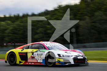 2021-07-30 - 25 Winkelhock Markus (ger), Niederhauser Patrick (swi), Haase Christopher (ger), Audi Sport Team Sainteloc, Audi R8 LMS GT3, action during the TotalEnergies 24 hours of Spa, 6th round of the 2021 Fanatec GT World Challenge Europe Powered by AWS, from July 28 to August 1, 2021 on the Circuit de Spa-Francorchamps, in Stavelot, Belgium - Photo Julien Delfosse / DPPI - TOTALENERGIES 24 HOURS OF SPA 2021 - ENDURANCE - MOTORS
