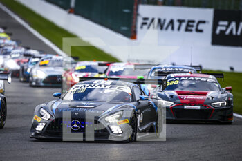 2021-07-31 - 57 Ward Rusell (usa), Grenier Mikael (can), Ellis Philip (gbr), Winward Racing, Mercedes-AMG GT3, action during the TotalEnergies 24 hours of Spa, 6th round of the 2021 Fanatec GT World Challenge Europe Powered by AWS, from July 28 to August 1, 2021 on the Circuit de Spa-Francorchamps, in Stavelot, Belgium - Photo Julien Delfosse / DPPI - TOTALENERGIES 24 HOURS OF SPA - ENDURANCE - MOTORS