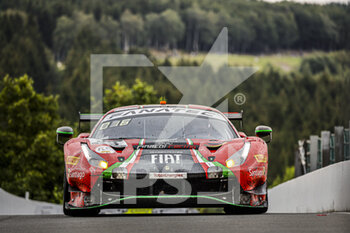 2021-08-01 - 33 Hites Benjamin (chl), Perel David (zaf), Crestani Fabrizio (ita), Rinaldi Racing, Ferrari 488 GT3, action during the TotalEnergies 24 hours of Spa, 6th round of the 2021 Fanatec GT World Challenge Europe Powered by AWS, from July 28 to August 1, 2021 on the Circuit de Spa-Francorchamps, in Stavelot, Belgium - Photo François Flamand / DPPI - TOTALENERGIES 24 HOURS OF SPA - ENDURANCE - MOTORS