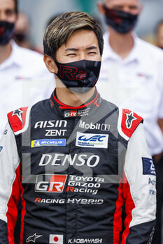 2021-08-17 - Kobayashi Kamui (jpn), Toyota Gazoo Racing, Toyota GR010 - Hybrid, portrait during the free practice and qualifying sessions of 24 Hours of Le Mans 2021, 4th round of the 2021 FIA World Endurance Championship, FIA WEC, on the Circuit de la Sarthe, from August 18 to 22, 2021 in Le Mans, France - Photo François Flamand / DPPI - 24 HOURS OF LE MANS 2021, 4TH ROUND OF THE 2021 FIA WORLD ENDURANCE CHAMPIONSHIP, WEC - ENDURANCE - MOTORS