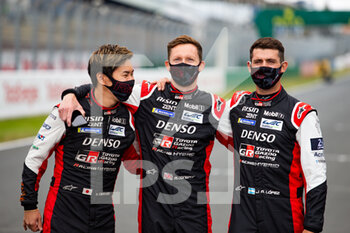 2021-08-17 - 07 Conway Mike (gbr), Kobayashi Kamui (jpn), Lopez Jose Maria (arg), Toyota Gazoo Racing, Toyota GR010 - Hybrid, during the free practice and qualifying sessions of 24 Hours of Le Mans 2021, 4th round of the 2021 FIA World Endurance Championship, FIA WEC, on the Circuit de la Sarthe, from August 18 to 22, 2021 in Le Mans, France - Photo Joao Filipe / DPPI - 24 HOURS OF LE MANS 2021, 4TH ROUND OF THE 2021 FIA WORLD ENDURANCE CHAMPIONSHIP, WEC - ENDURANCE - MOTORS
