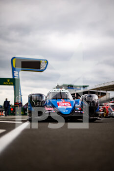 2021-08-17 - 36 Negrao André (bra), Lapierre Nicolas (fra), Vaxivière Matthieu (fra), Alpine Elf Matmut, Alpine A480 - Gibson, during the free practice and qualifying sessions of 24 Hours of Le Mans 2021, 4th round of the 2021 FIA World Endurance Championship, FIA WEC, on the Circuit de la Sarthe, from August 18 to 22, 2021 in Le Mans, France - Photo Joao Filipe / DPPI - 24 HOURS OF LE MANS 2021, 4TH ROUND OF THE 2021 FIA WORLD ENDURANCE CHAMPIONSHIP, WEC - ENDURANCE - MOTORS