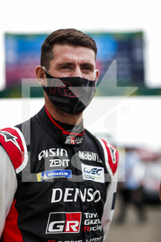 2021-08-17 - Lopez Jose Maria (arg), Toyota Gazoo Racing, Toyota GR010 - Hybrid, portrait during the free practice and qualifying sessions of 24 Hours of Le Mans 2021, 4th round of the 2021 FIA World Endurance Championship, FIA WEC, on the Circuit de la Sarthe, from August 18 to 22, 2021 in Le Mans, France - Photo Frédéric Le Floc'h / DPPI - 24 HOURS OF LE MANS 2021, 4TH ROUND OF THE 2021 FIA WORLD ENDURANCE CHAMPIONSHIP, WEC - ENDURANCE - MOTORS