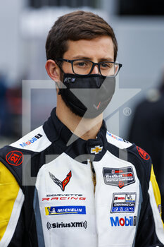 2021-08-18 - Sims Alexander (gbr), Corvette Racing, Chevrolet Corvette C8.R, portrait during the free practice and qualifying sessions of 24 Hours of Le Mans 2021, 4th round of the 2021 FIA World Endurance Championship, FIA WEC, on the Circuit de la Sarthe, from August 18 to 22, 2021 in Le Mans, France - Photo François Flamand / DPPI - 24 HOURS OF LE MANS 2021, 4TH ROUND OF THE 2021 FIA WORLD ENDURANCE CHAMPIONSHIP, WEC - ENDURANCE - MOTORS