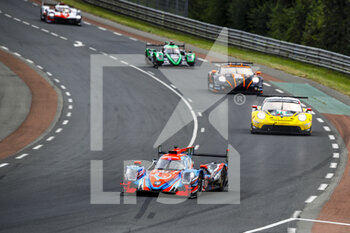 2021-08-18 - 84 Aoki Takuma (jpn), Bailly Nigel (bel), Lahaye Matthieu (fra), Association SRT41, Oreca 07-Gibson, action during the free practice and qualifying sessions of 24 Hours of Le Mans 2021, 4th round of the 2021 FIA World Endurance Championship, FIA WEC, on the Circuit de la Sarthe, from August 18 to 22, 2021 in Le Mans, France - Photo Xavi Bonilla / DPPI - 24 HOURS OF LE MANS 2021, 4TH ROUND OF THE 2021 FIA WORLD ENDURANCE CHAMPIONSHIP, WEC - ENDURANCE - MOTORS