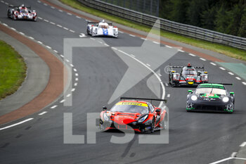 2021-08-18 - 71 Iribe Brendan (usa), Millroy Ollie (gbr), Barnicoat Ben (gbr), Inception Racing, Ferrari 488 GTE Evo, action during the free practice and qualifying sessions of 24 Hours of Le Mans 2021, 4th round of the 2021 FIA World Endurance Championship, FIA WEC, on the Circuit de la Sarthe, from August 18 to 22, 2021 in Le Mans, France - Photo Xavi Bonilla / DPPI - 24 HOURS OF LE MANS 2021, 4TH ROUND OF THE 2021 FIA WORLD ENDURANCE CHAMPIONSHIP, WEC - ENDURANCE - MOTORS