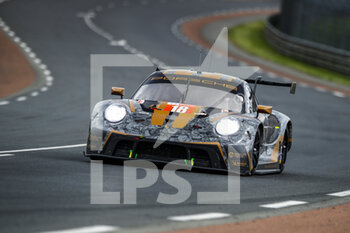 2021-08-18 - 18 Haryanto Andrew (idn), Seefried Marco (ger), Picariello Alessio (bel), Dempsey-Proton Racing, Porsche 911 RSR - 19, action during the free practice and qualifying sessions of 24 Hours of Le Mans 2021, 4th round of the 2021 FIA World Endurance Championship, FIA WEC, on the Circuit de la Sarthe, from August 18 to 22, 2021 in Le Mans, France - Photo Xavi Bonilla / DPPI - 24 HOURS OF LE MANS 2021, 4TH ROUND OF THE 2021 FIA WORLD ENDURANCE CHAMPIONSHIP, WEC - ENDURANCE - MOTORS