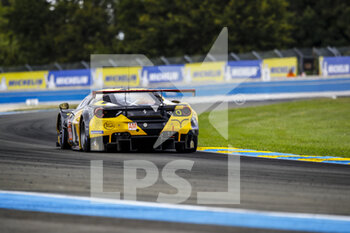 2021-08-18 - 66 Neubauer Thomas (fra), Sales Rodrigo (usa), Fannin Jody (gbr), JMW Motorsport, Ferrari 488 GTE Evo, action during the free practice and qualifying sessions of 24 Hours of Le Mans 2021, 4th round of the 2021 FIA World Endurance Championship, FIA WEC, on the Circuit de la Sarthe, from August 18 to 22, 2021 in Le Mans, France - Photo Xavi Bonilla / DPPI - 24 HOURS OF LE MANS 2021, 4TH ROUND OF THE 2021 FIA WORLD ENDURANCE CHAMPIONSHIP, WEC - ENDURANCE - MOTORS