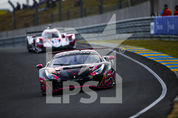 2021-08-18 - 85 Frey Rahel (swi), Gatting Michelle (dnk), Bovy Sarah (bel), Iron Lynx, Ferrari 488 GTE Evo, action during the free practice and qualifying sessions of 24 Hours of Le Mans 2021, 4th round of the 2021 FIA World Endurance Championship, FIA WEC, on the Circuit de la Sarthe, from August 18 to 22, 2021 in Le Mans, France - Photo Joao Filipe / DPPI - 24 HOURS OF LE MANS 2021, 4TH ROUND OF THE 2021 FIA WORLD ENDURANCE CHAMPIONSHIP, WEC - ENDURANCE - MOTORS