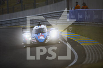 2021-08-18 - 36 Negrao André (bra), Lapierre Nicolas (fra), Vaxivière Matthieu (fra), Alpine Elf Matmut, Alpine A480 - Gibson, action during the free practice and qualifying sessions of 24 Hours of Le Mans 2021, 4th round of the 2021 FIA World Endurance Championship, FIA WEC, on the Circuit de la Sarthe, from August 18 to 22, 2021 in Le Mans, France - Photo Joao Filipe / DPPI - 24 HOURS OF LE MANS 2021, 4TH ROUND OF THE 2021 FIA WORLD ENDURANCE CHAMPIONSHIP, WEC - ENDURANCE - MOTORS