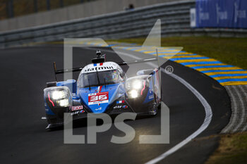2021-08-18 - 36 Negrao André (bra), Lapierre Nicolas (fra), Vaxivière Matthieu (fra), Alpine Elf Matmut, Alpine A480 - Gibson, action during the free practice and qualifying sessions of 24 Hours of Le Mans 2021, 4th round of the 2021 FIA World Endurance Championship, FIA WEC, on the Circuit de la Sarthe, from August 18 to 22, 2021 in Le Mans, France - Photo Joao Filipe / DPPI - 24 HOURS OF LE MANS 2021, 4TH ROUND OF THE 2021 FIA WORLD ENDURANCE CHAMPIONSHIP, WEC - ENDURANCE - MOTORS