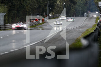 2021-08-18 - 07 Conway Mike (gbr), Kobayashi Kamui (jpn), Lopez Jose Maria (arg), Toyota Gazoo Racing, Toyota GR010 - Hybrid, action during the free practice and qualifying sessions of 24 Hours of Le Mans 2021, 4th round of the 2021 FIA World Endurance Championship, FIA WEC, on the Circuit de la Sarthe, from August 18 to 22, 2021 in Le Mans, France - Photo Frédéric Le Floc'h / DPPI - 24 HOURS OF LE MANS 2021, 4TH ROUND OF THE 2021 FIA WORLD ENDURANCE CHAMPIONSHIP, WEC - ENDURANCE - MOTORS