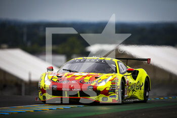 2021-08-18 - 57 Kimura Takeshi (jpn), Jenson Mikkel (dnk), Andrews Scott (nzl), Kessel Racing, Ferrari 488 GTE Evo, action during the free practice and qualifying sessions of 24 Hours of Le Mans 2021, 4th round of the 2021 FIA World Endurance Championship, FIA WEC, on the Circuit de la Sarthe, from August 18 to 22, 2021 in Le Mans, France - Photo Joao Filipe / DPPI - 24 HOURS OF LE MANS 2021, 4TH ROUND OF THE 2021 FIA WORLD ENDURANCE CHAMPIONSHIP, WEC - ENDURANCE - MOTORS