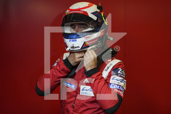 2021-08-18 - Molina Miguel (esp), AF Corse, Ferrari 488 GTE Evo, portrait during the free practice and qualifying sessions of 24 Hours of Le Mans 2021, 4th round of the 2021 FIA World Endurance Championship, FIA WEC, on the Circuit de la Sarthe, from August 18 to 22, 2021 in Le Mans, France - Photo Xavi Bonilla / DPPI - 24 HOURS OF LE MANS 2021, 4TH ROUND OF THE 2021 FIA WORLD ENDURANCE CHAMPIONSHIP, WEC - ENDURANCE - MOTORS