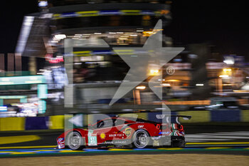 2021-08-18 - 51 Pier Guidi Alessandro (ita), Calado James (gbr), Ledogar Come (fra), AF Corse, Ferrari 488 GTE Evo, action during the free practice and qualifying sessions of 24 Hours of Le Mans 2021, 4th round of the 2021 FIA World Endurance Championship, FIA WEC, on the Circuit de la Sarthe, from August 18 to 22, 2021 in Le Mans, France - Photo François Flamand / DPPI - 24 HOURS OF LE MANS 2021, 4TH ROUND OF THE 2021 FIA WORLD ENDURANCE CHAMPIONSHIP, WEC - ENDURANCE - MOTORS