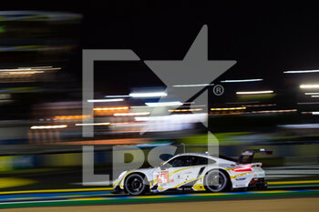 2021-08-18 - 46 Olsen Dennis (nor), Buchardt Anders (nor), Folley Robert (usa), Team Project 1, Porsche 911 RSR - 19, action during the free practice and qualifying sessions of 24 Hours of Le Mans 2021, 4th round of the 2021 FIA World Endurance Championship, FIA WEC, on the Circuit de la Sarthe, from August 18 to 22, 2021 in Le Mans, France - Photo Joao Filipe / DPPI - 24 HOURS OF LE MANS 2021, 4TH ROUND OF THE 2021 FIA WORLD ENDURANCE CHAMPIONSHIP, WEC - ENDURANCE - MOTORS