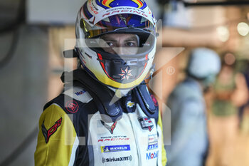 2021-08-18 - Milner Tommy (usa), Corvette Racing, Chevrolet Corvette C8.R, portrait during the free practice and qualifying sessions of 24 Hours of Le Mans 2021, 4th round of the 2021 FIA World Endurance Championship, FIA WEC, on the Circuit de la Sarthe, from August 18 to 22, 2021 in Le Mans, France - Photo Xavi Bonilla / DPPI - 24 HOURS OF LE MANS 2021, 4TH ROUND OF THE 2021 FIA WORLD ENDURANCE CHAMPIONSHIP, WEC - ENDURANCE - MOTORS