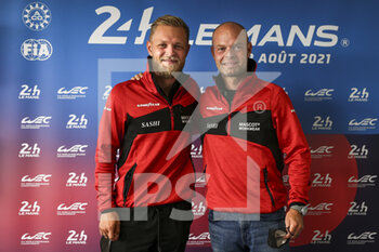 2021-08-19 - Magnussen Jan (dnk), High Class Racing, Oreca 07 - Gibson, Magnussen Kevin (dnk), High Class Racing, Oreca 07 - Gibson, portrait during the free practice and qualifying sessions of 24 Hours of Le Mans 2021, 4th round of the 2021 FIA World Endurance Championship, FIA WEC, on the Circuit de la Sarthe, from August 18 to 22, 2021 in Le Mans, France - Photo Julien Delfosse / DPPI - 24 HOURS OF LE MANS 2021, 4TH ROUND OF THE 2021 FIA WORLD ENDURANCE CHAMPIONSHIP, WEC - ENDURANCE - MOTORS