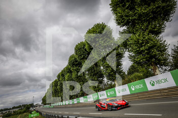 2021-08-19 - 71 Iribe Brendan (usa), Millroy Ollie (gbr), Barnicoat Ben (gbr), Inception Racing, Ferrari 488 GTE Evo, action during the free practice and qualifying sessions of 24 Hours of Le Mans 2021, 4th round of the 2021 FIA World Endurance Championship, FIA WEC, on the Circuit de la Sarthe, from August 18 to 22, 2021 in Le Mans, France - Photo François Flamand / DPPI - 24 HOURS OF LE MANS 2021, 4TH ROUND OF THE 2021 FIA WORLD ENDURANCE CHAMPIONSHIP, WEC - ENDURANCE - MOTORS