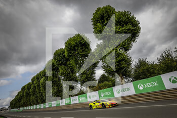 2021-08-19 - 57 Kimura Takeshi (jpn), Jenson Mikkel (dnk), Andrews Scott (nzl), Kessel Racing, Ferrari 488 GTE Evo, action during the free practice and qualifying sessions of 24 Hours of Le Mans 2021, 4th round of the 2021 FIA World Endurance Championship, FIA WEC, on the Circuit de la Sarthe, from August 18 to 22, 2021 in Le Mans, France - Photo François Flamand / DPPI - 24 HOURS OF LE MANS 2021, 4TH ROUND OF THE 2021 FIA WORLD ENDURANCE CHAMPIONSHIP, WEC - ENDURANCE - MOTORS