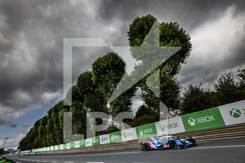2021-08-19 - 36 Negrao André (bra), Lapierre Nicolas (fra), Vaxivière Matthieu (fra), Alpine Elf Matmut, Alpine A480 - Gibson, action during the free practice and qualifying sessions of 24 Hours of Le Mans 2021, 4th round of the 2021 FIA World Endurance Championship, FIA WEC, on the Circuit de la Sarthe, from August 18 to 22, 2021 in Le Mans, France - Photo François Flamand / DPPI - 24 HOURS OF LE MANS 2021, 4TH ROUND OF THE 2021 FIA WORLD ENDURANCE CHAMPIONSHIP, WEC - ENDURANCE - MOTORS