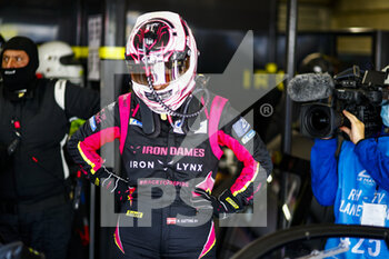 2021-08-19 - Gatting Michelle (dnk), Iron Lynx, Ferrari 488 GTE Evo, portrait during the free practice and qualifying sessions of 24 Hours of Le Mans 2021, 4th round of the 2021 FIA World Endurance Championship, FIA WEC, on the Circuit de la Sarthe, from August 18 to 22, 2021 in Le Mans, France - Photo Xavi Bonilla / DPPI - 24 HOURS OF LE MANS 2021, 4TH ROUND OF THE 2021 FIA WORLD ENDURANCE CHAMPIONSHIP, WEC - ENDURANCE - MOTORS
