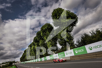 2021-08-19 - 52 Serra Daniel (bra), Molina Miguel (esp), Bird Sam (gbr), AF Corse, Ferrari 488 GTE Evo, action during the free practice and qualifying sessions of 24 Hours of Le Mans 2021, 4th round of the 2021 FIA World Endurance Championship, FIA WEC, on the Circuit de la Sarthe, from August 18 to 22, 2021 in Le Mans, France - Photo François Flamand / DPPI - 24 HOURS OF LE MANS 2021, 4TH ROUND OF THE 2021 FIA WORLD ENDURANCE CHAMPIONSHIP, WEC - ENDURANCE - MOTORS