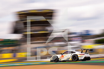 2021-08-19 - 46 Olsen Dennis (nor), Buchardt Anders (nor), Folley Robert (usa), Team Project 1, Porsche 911 RSR - 19, action during the free practice and qualifying sessions of 24 Hours of Le Mans 2021, 4th round of the 2021 FIA World Endurance Championship, FIA WEC, on the Circuit de la Sarthe, from August 18 to 22, 2021 in Le Mans, France - Photo Joao Filipe / DPPI - 24 HOURS OF LE MANS 2021, 4TH ROUND OF THE 2021 FIA WORLD ENDURANCE CHAMPIONSHIP, WEC - ENDURANCE - MOTORS