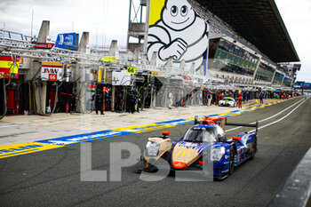 2021-08-19 - 65 Canal Julien (fra), Stevens Will (gbr), Allen James (aus), Panis Racing, Oreca 07 - Gibson, action during the free practice and qualifying sessions of 24 Hours of Le Mans 2021, 4th round of the 2021 FIA World Endurance Championship, FIA WEC, on the Circuit de la Sarthe, from August 18 to 22, 2021 in Le Mans, France - Photo Xavi Bonilla / DPPI - 24 HOURS OF LE MANS 2021, 4TH ROUND OF THE 2021 FIA WORLD ENDURANCE CHAMPIONSHIP, WEC - ENDURANCE - MOTORS