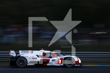 2021-08-19 - 07 Conway Mike (gbr), Kobayashi Kamui (jpn), Lopez Jose Maria (arg), Toyota Gazoo Racing, Toyota GR010 - Hybrid, action during the free practice and qualifying sessions of 24 Hours of Le Mans 2021, 4th round of the 2021 FIA World Endurance Championship, FIA WEC, on the Circuit de la Sarthe, from August 18 to 22, 2021 in Le Mans, France - Photo Joao Filipe / DPPI - 24 HOURS OF LE MANS 2021, 4TH ROUND OF THE 2021 FIA WORLD ENDURANCE CHAMPIONSHIP, WEC - ENDURANCE - MOTORS