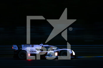 2021-08-19 - 08 Buemi Sébastien (swi), Nakajima Kazuki (jpn), Hartley Brendon (nzl), Toyota Gazoo Racing, Toyota GR010 - Hybrid, action during the free practice and qualifying sessions of 24 Hours of Le Mans 2021, 4th round of the 2021 FIA World Endurance Championship, FIA WEC, on the Circuit de la Sarthe, from August 18 to 22, 2021 in Le Mans, France - Photo Joao Filipe / DPPI - 24 HOURS OF LE MANS 2021, 4TH ROUND OF THE 2021 FIA WORLD ENDURANCE CHAMPIONSHIP, WEC - ENDURANCE - MOTORS
