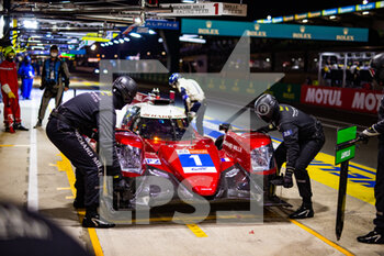 2021-08-19 - 01 Calderon Tatiana (col), Floersch Sophia (ger), Visser Beitske (nld), Richard Mille Racing Team, Oreca 07 - Gibson, action during the free practice and qualifying sessions of 24 Hours of Le Mans 2021, 4th round of the 2021 FIA World Endurance Championship, FIA WEC, on the Circuit de la Sarthe, from August 18 to 22, 2021 in Le Mans, France - Photo Joao Filipe / DPPI - 24 HOURS OF LE MANS 2021, 4TH ROUND OF THE 2021 FIA WORLD ENDURANCE CHAMPIONSHIP, WEC - ENDURANCE - MOTORS