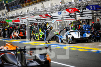 2021-08-19 - 18 Bleekemolen Jeoren (nld), TBA, Muhlner Motorsport, DKR Engineering, Duqueine M30 - D08 - Nissan, action, pit stop during the 2021 Road to Le Mans, 4th round of the 2021 Michelin Le Mans Cup on the Circuit des 24 Heures du Mans, from August 18 to 21, 2021 in Le Mans, France - Photo Xavi Bonilla / DPPI - 2021 ROAD TO LE MANS, 4TH ROUND OF THE 2021 MICHELIN LE MANS CUP - ENDURANCE - MOTORS