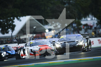 2021-08-19 - 08 Penttinen Rory (fin), Sargeant Logan (usa), Iron Lynx, Ferrari 488 GT3, action during the 2021 Road to Le Mans, 4th round of the 2021 Michelin Le Mans Cup on the Circuit des 24 Heures du Mans, from August 18 to 21, 2021 in Le Mans, France - Photo Joao Filipe / DPPI - 2021 ROAD TO LE MANS, 4TH ROUND OF THE 2021 MICHELIN LE MANS CUP - ENDURANCE - MOTORS