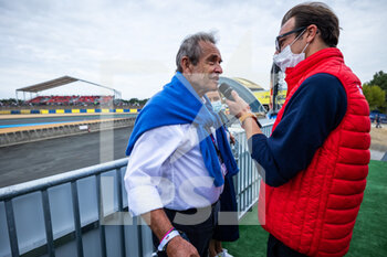 2021-08-21 - Jacky Ickx at the TotalEnergies Hospitality during the 24 Hours of Le Mans 2021, 4th round of the 2021 FIA World Endurance Championship, FIA WEC, on the Circuit de la Sarthe, from August 21 to 22, 2021 in Le Mans, France - Photo Germain Hazard / DPPI - 24 HOURS OF LE MANS 2021, 4TH ROUND OF THE 2021 FIA WORLD ENDURANCE CHAMPIONSHIP, WEC - ENDURANCE - MOTORS