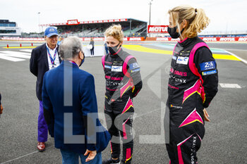 2021-08-21 - Todt Jean (fra), President of FIA, Frey Rahel (swi), Iron Lynx, Ferrari 488 GTE Evo, portrait during the 24 Hours of Le Mans 2021, 4th round of the 2021 FIA World Endurance Championship, FIA WEC, on the Circuit de la Sarthe, from August 21 to 22, 2021 in Le Mans, France - Photo Xavi Bonilla / DPPI - 24 HOURS OF LE MANS 2021, 4TH ROUND OF THE 2021 FIA WORLD ENDURANCE CHAMPIONSHIP, WEC - ENDURANCE - MOTORS