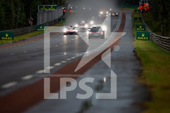2021-08-21 - Leading car during the 24 Hours of Le Mans 2021, 4th round of the 2021 FIA World Endurance Championship, FIA WEC, on the Circuit de la Sarthe, from August 21 to 22, 2021 in Le Mans, France - Photo Joao Filipe / DPPI - 24 HOURS OF LE MANS 2021, 4TH ROUND OF THE 2021 FIA WORLD ENDURANCE CHAMPIONSHIP, WEC - ENDURANCE - MOTORS
