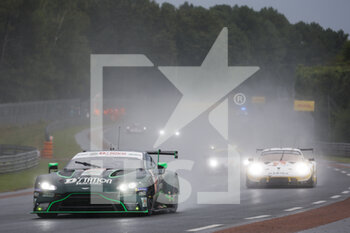 2021-08-21 - 777 Hoshino Satoshi (jpn), Fujii Tomonobu (jpn), Watson Andrew (gbr), D'Station Racing, Aston Martin Vantage AMR, action during the 24 Hours of Le Mans 2021, 4th round of the 2021 FIA World Endurance Championship, FIA WEC, on the Circuit de la Sarthe, from August 21 to 22, 2021 in Le Mans, France - Photo François Flamand / DPPI - 24 HOURS OF LE MANS 2021, 4TH ROUND OF THE 2021 FIA WORLD ENDURANCE CHAMPIONSHIP, WEC - ENDURANCE - MOTORS