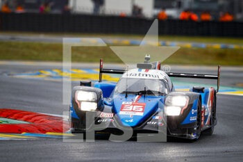 2021-08-21 - 36 Negrao André (bra), Lapierre Nicolas (fra), Vaxivière Matthieu (fra), Alpine Elf Matmut, Alpine A480 - Gibson, action during the 24 Hours of Le Mans 2021, 4th round of the 2021 FIA World Endurance Championship, FIA WEC, on the Circuit de la Sarthe, from August 21 to 22, 2021 in Le Mans, France - Photo Xavi Bonilla / DPPI - 24 HOURS OF LE MANS 2021, 4TH ROUND OF THE 2021 FIA WORLD ENDURANCE CHAMPIONSHIP, WEC - ENDURANCE - MOTORS