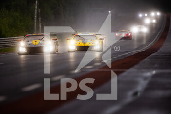 2021-08-21 - 63 Garcia Antonio (esp), Taylor Jordan (usa), Catsburg Nicky (nld), Corvette Racing, Chevrolet Corvette C8.R, action during the 24 Hours of Le Mans 2021, 4th round of the 2021 FIA World Endurance Championship, FIA WEC, on the Circuit de la Sarthe, from August 21 to 22, 2021 in Le Mans, France - Photo Joao Filipe / DPPI - 24 HOURS OF LE MANS 2021, 4TH ROUND OF THE 2021 FIA WORLD ENDURANCE CHAMPIONSHIP, WEC - ENDURANCE - MOTORS