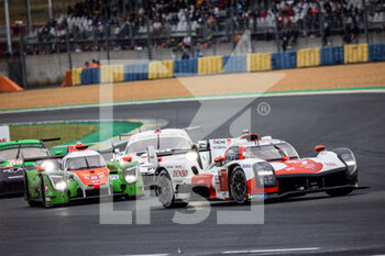 2021-08-21 - 07 Conway Mike (gbr), Kobayashi Kamui (jpn), Lopez Jose Maria (arg), Toyota Gazoo Racing, Toyota GR010 - Hybrid, action 74 Winslow James (gbr), Cloet Tom (bel), Corbett John (aus), Racing Team India Eurasia, Ligier JS P217 - Gibson, action during the 24 Hours of Le Mans 2021, 4th round of the 2021 FIA World Endurance Championship, FIA WEC, on the Circuit de la Sarthe, from August 21 to 22, 2021 in Le Mans, France - Photo Germain Hazard / DPPI - 24 HOURS OF LE MANS 2021, 4TH ROUND OF THE 2021 FIA WORLD ENDURANCE CHAMPIONSHIP, WEC - ENDURANCE - MOTORS