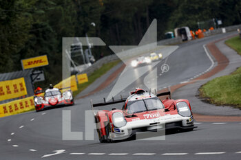 2021-08-21 - 709 Briscoe Ryan (nzl), Westbrook Richard (gbr), Dumas Romain (fra), Glickenhaus Racing, Glickenhaus 007 LMH, action during the 24 Hours of Le Mans 2021, 4th round of the 2021 FIA World Endurance Championship, FIA WEC, on the Circuit de la Sarthe, from August 21 to 22, 2021 in Le Mans, France - Photo François Flamand / DPPI - 24 HOURS OF LE MANS 2021, 4TH ROUND OF THE 2021 FIA WORLD ENDURANCE CHAMPIONSHIP, WEC - ENDURANCE - MOTORS