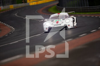 2021-08-21 - 91 Bruni Gianmaria (ita), Lietz Richard (aut), Makowiecki Frederic (fra), Porsche GT Team, Porsche 911 RSR - 19, action during the 24 Hours of Le Mans 2021, 4th round of the 2021 FIA World Endurance Championship, FIA WEC, on the Circuit de la Sarthe, from August 21 to 22, 2021 in Le Mans, France - Photo Joao Filipe / DPPI - 24 HOURS OF LE MANS 2021, 4TH ROUND OF THE 2021 FIA WORLD ENDURANCE CHAMPIONSHIP, WEC - ENDURANCE - MOTORS