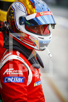 2021-08-21 - Pier Guidi Alessandro (ita), AF Corse, Ferrari 488 GTE Evo, portrait during the 24 Hours of Le Mans 2021, 4th round of the 2021 FIA World Endurance Championship, FIA WEC, on the Circuit de la Sarthe, from August 21 to 22, 2021 in Le Mans, France - Photo Xavi Bonilla / DPPI - 24 HOURS OF LE MANS 2021, 4TH ROUND OF THE 2021 FIA WORLD ENDURANCE CHAMPIONSHIP, WEC - ENDURANCE - MOTORS