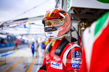 2021-08-21 - Ledogar Come (fra), AF Corse, Ferrari 488 GTE Evo, portrait during the 24 Hours of Le Mans 2021, 4th round of the 2021 FIA World Endurance Championship, FIA WEC, on the Circuit de la Sarthe, from August 21 to 22, 2021 in Le Mans, France - Photo Joao Filipe / DPPI - 24 HOURS OF LE MANS 2021, 4TH ROUND OF THE 2021 FIA WORLD ENDURANCE CHAMPIONSHIP, WEC - ENDURANCE - MOTORS
